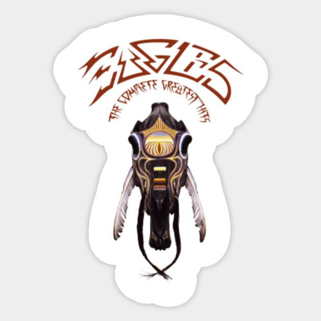 EAGLES BAND LOGO TOUR Eagles Band Logo Sticker TeePublic